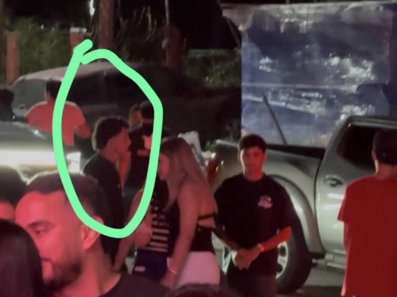 La imagen de Nixon Cruz que ha trascendido en las redes sociales.