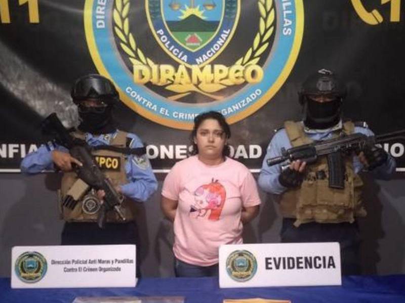 Claudia Suazo fue capturada por la Dipampco.