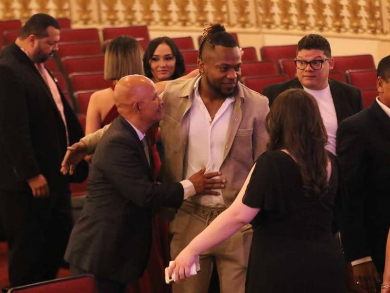 Kevin Álvarez estuvo presente en la gala de los Premios DIEZ.