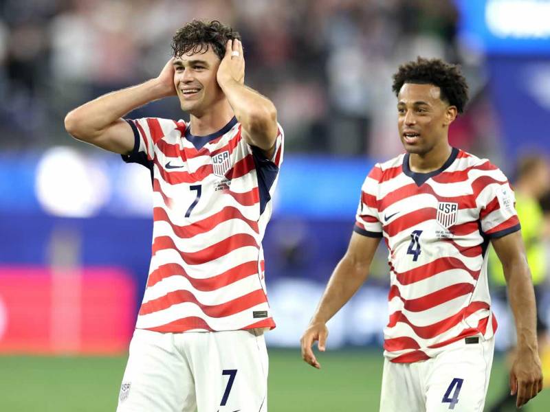 Gio Reyna selló la victoria de Estados Unidos con un golazo y así celebró.