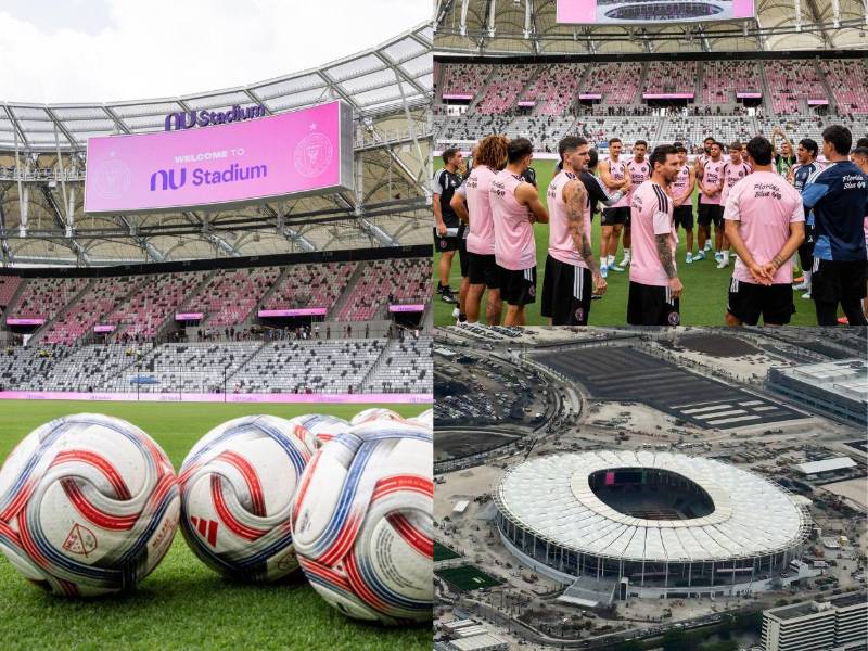Así luce la nueva casa de Lionel Messi: el Nu Stadium del Inter Miami se prepara para recibir a sus primeros aficionados en un día histórico para el club y sus hinchas.