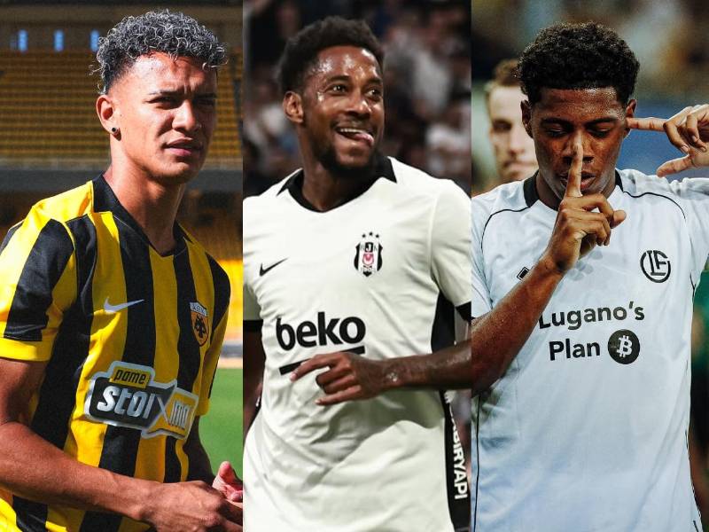 Los hondureños Kervin Arriaga, Luis Palma y Dereck Moncada representarán a Honduras en las competencias de la UEFA. Te presentamos a los 15 futbolistas centroamericanos que participarán en la Champions, Europa y Conference League 2026/27.