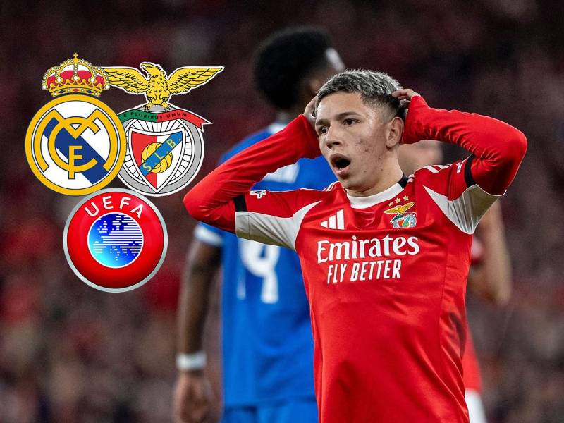 El Benfica ha tomado una decisión clave con Gianluca Prestianni antes del partido de vuelta contra el Real Madrid en los playoffs de la Champions League en el Bernabéu, tras el escándalo por el insulto racista del argentino contra Vinicius. El club luso también hizo un llamado a la UEFA, ¡ALERTA MÁXIMA!