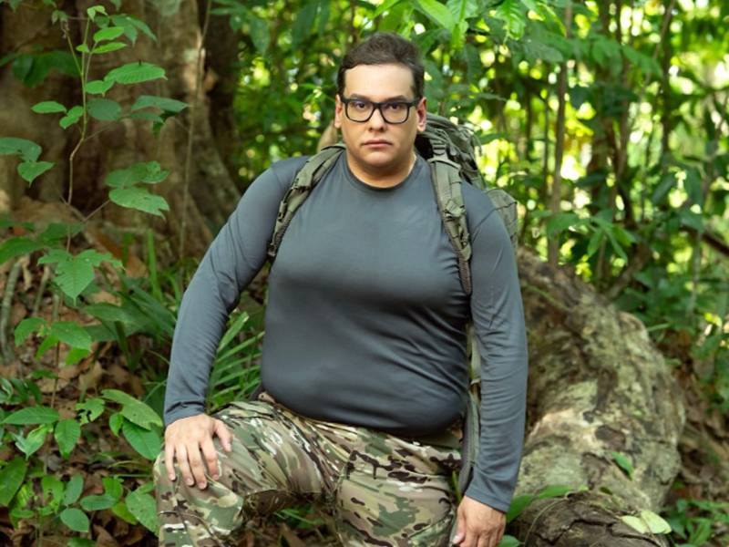 ¡Me quité mi trasero gordo del sofá e intenté algo nuevo!, publicó en su cuenta de X George Santos. Fotografía tomada de https://x.com/Georgesantos.