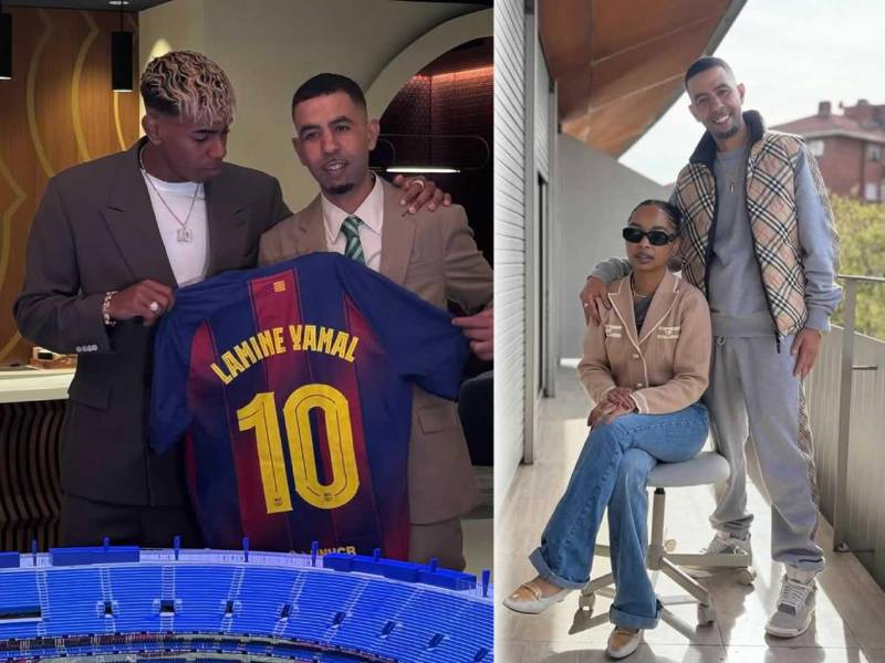 Mounir Nasraoui, el padre de Lamine Yamal, anunció su compromiso matrimonial con una joven de 23 años y todos se preguntan: ¿quién es la novia y ahora madrastra del futbolista del Barcelona?