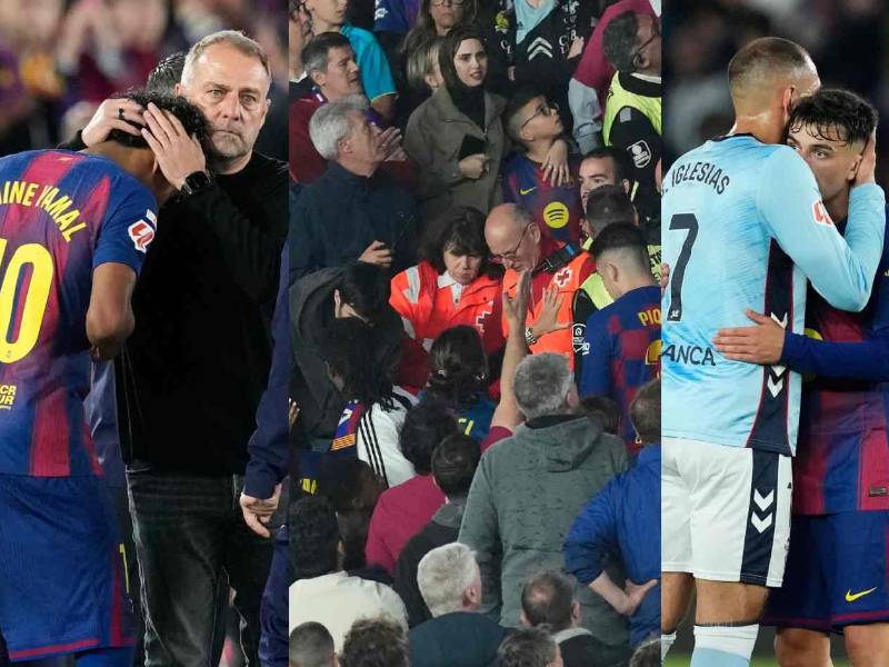 Barcelona venció por la mínima al Celta de Vigo, pero sufrió un momento agridulce: Lamine Yamal se lesionó y un aficionado protagonizó un tenso momento.