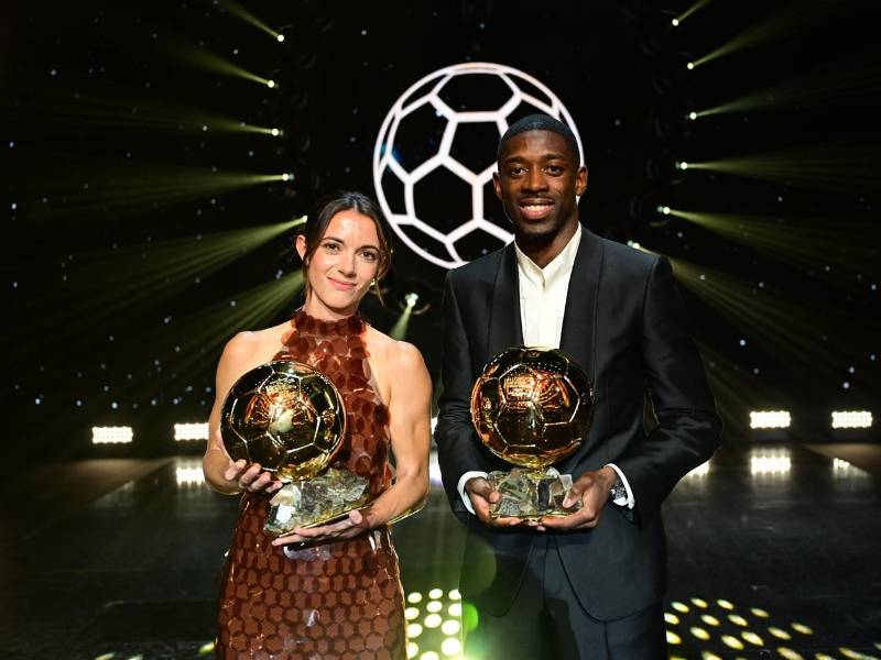 Aitana Bonmatí y Ousmane Dembélé fueron los últimos ganadores de los Balones de Oro.