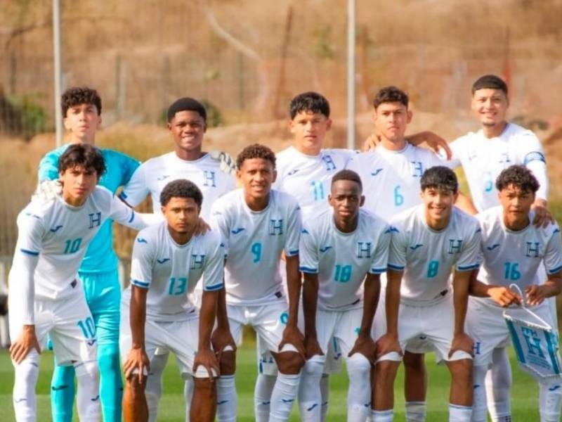 El 11 titular de la Sub-20 de Honduras que se enfrentó al Elche.