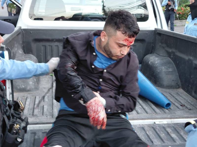 Otro de los detenidos por agentes de la Policía Nacional.