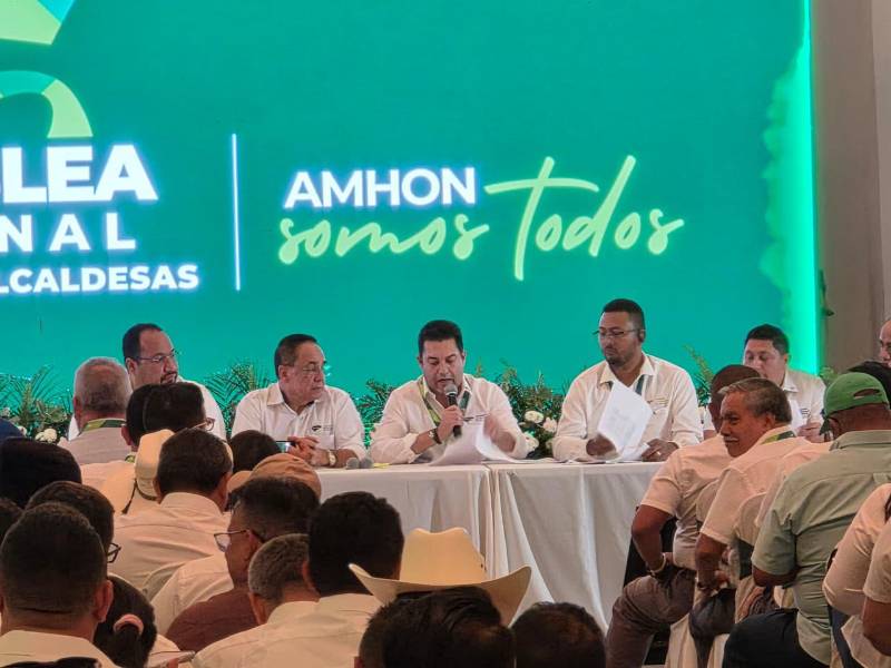 El alcalde Juan Carlos Molina recibió el apoyo de la mayoría de sus colegas de los 298 municipios del país, durante la asamblea.