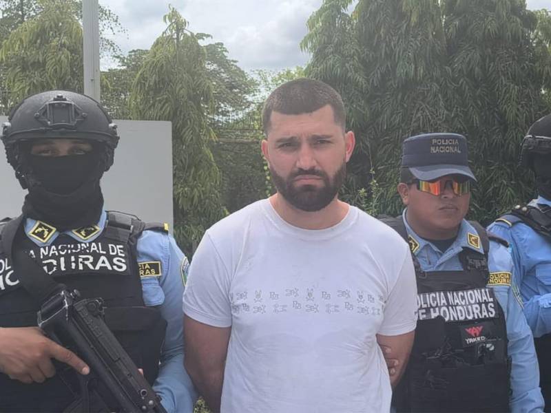 José Mauricio Interiano Perdomo, alias Casper, fue detenido por la DAET la mañana del jueves 15 de octubre en la colonia Montefresco, de San Pedro Sula.