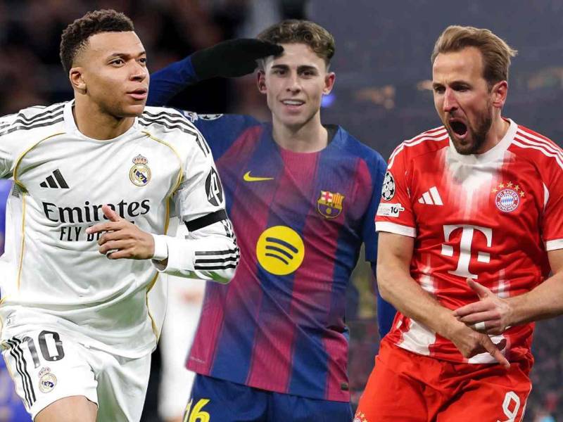 Así marcha la tabla de goleadores de la UEFA Champions League tras la séptima y penúltima jornada de la fase liga. Harry Kane respondió a Kylian Mbappé y Fermín López sorprende.