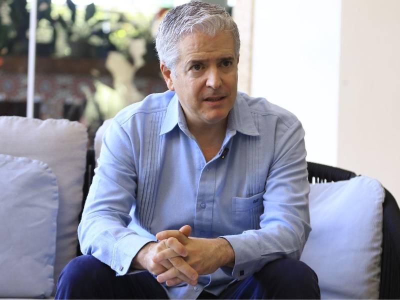 El embajador de la Unión Europea en Honduras, Gonzalo Fournier, en entrevista con Diario LA PRENSA.