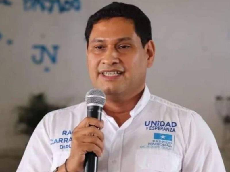 Ramón Carranza, exdiputado nacionalista por el departamento de El Paraíso.