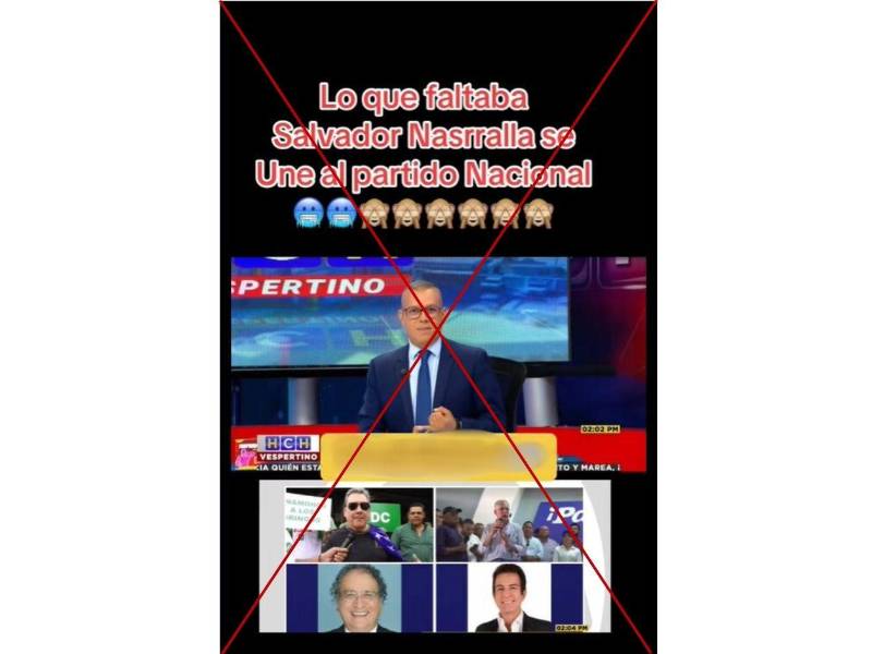 Captura de pantalla a una publicación de TikTok hecha el 9 de julio de 2025.