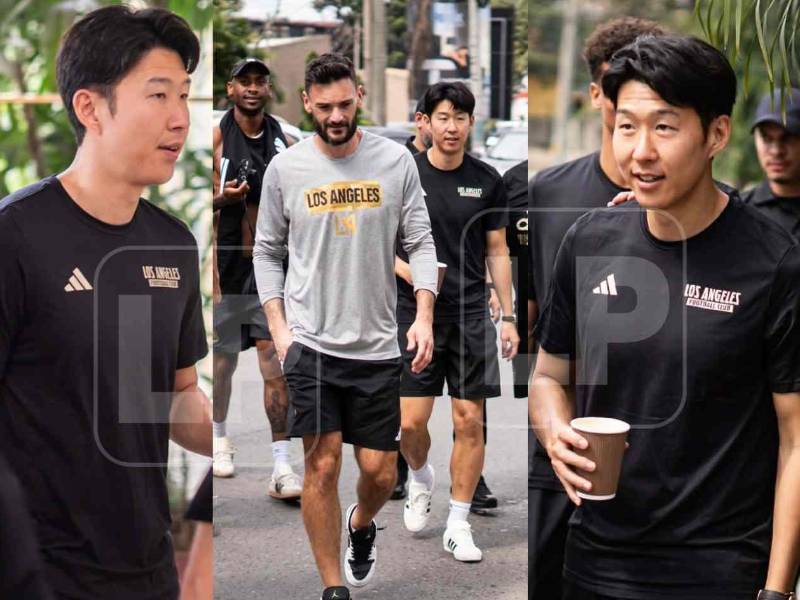 Los Ángeles FC disfrutan por las calles de San Pedro Sula en la previa del juego ante el Real España por la primera ronda de la Copa de Campeones de la Concacaf.