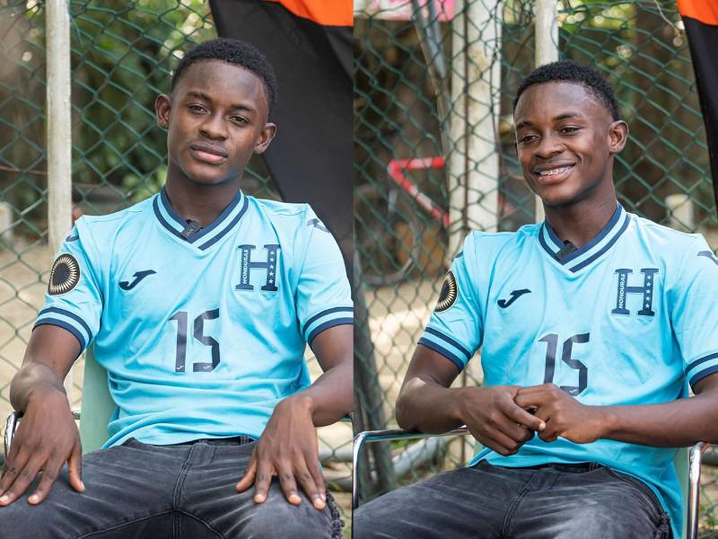 El joven futbolista concedió una entrevista exclusiva a Diario La Prensa.