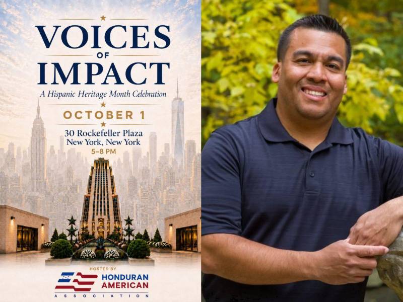 El 1 de octubre se reconocerá las Voces de Impacto entre la comunidad hondureña en Estados Unidos. A la derecha, José Quiroz, primer sheriff hondureño-estadounidense del país y único sheriff latino en todo el estado de Virginia.