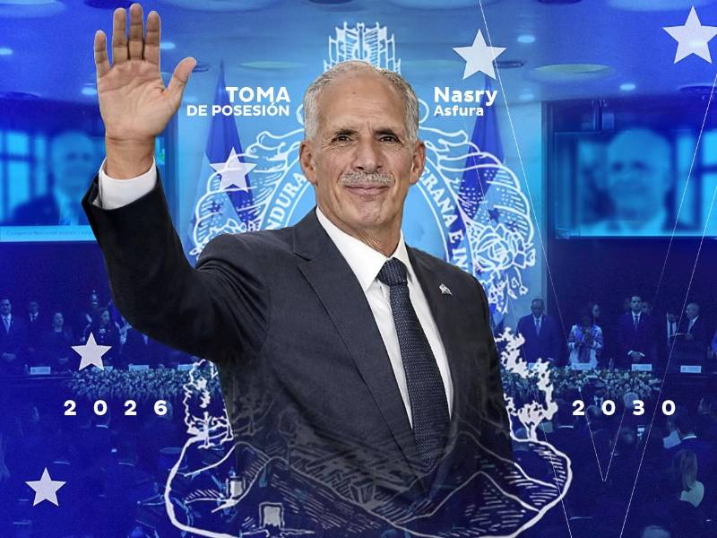 Nasry Asfura, líder del Partido Nacional, asumirá el poder este martes en sustitución de Xiomara Castro, la primera mujer del país en llegar a la presidencia, arropada con la bandera del Partido Libre.