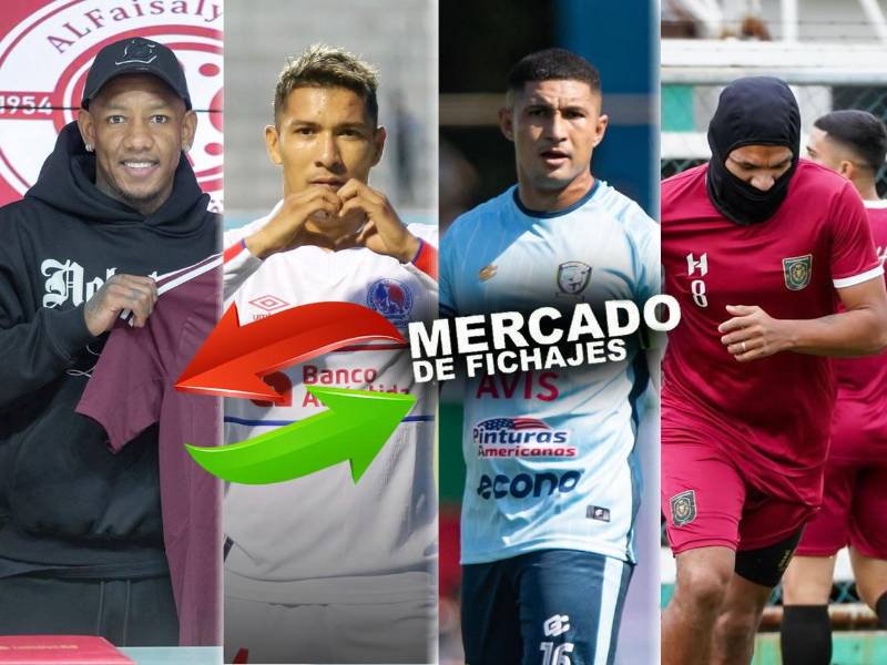 La última hora del mercado de fichajes de Honduras con movimientos importantes en los equipos de la Liga Nacional.