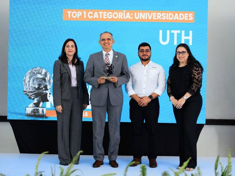 La Universidad Tecnológica de Honduras (UTH) se consolidó como la universidad número uno en la mente de los hondureños.