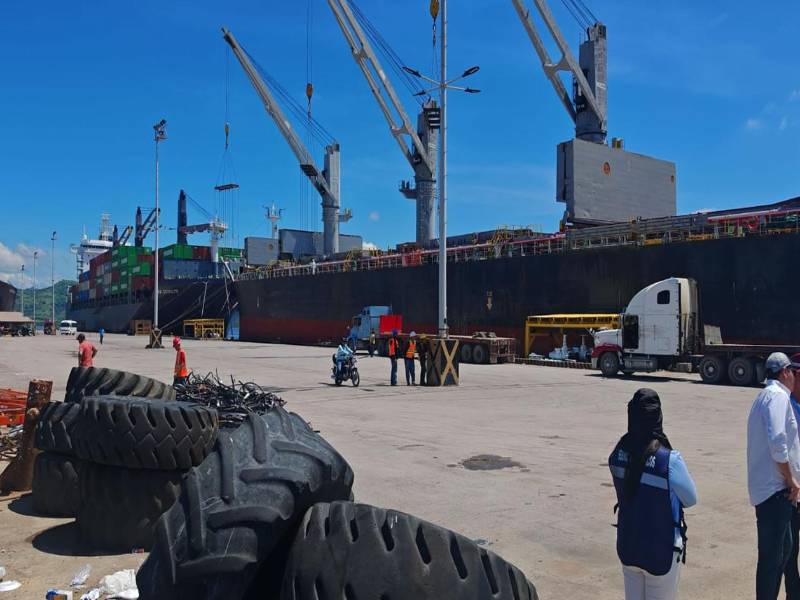 Puerto de Henecán, en San Lorenzo, zona sur de Honduras.