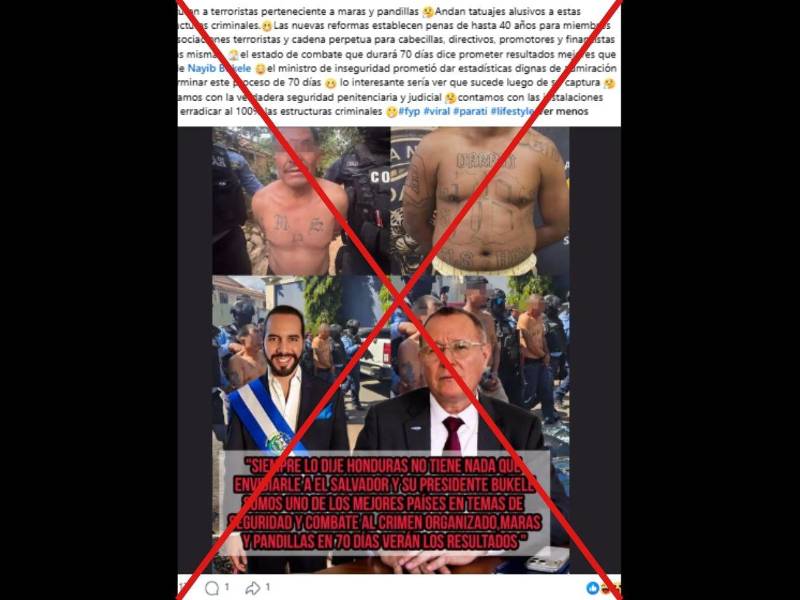 Captura de pantalla a una publicación de Facebook hecha el 30 de octubre de 2026.