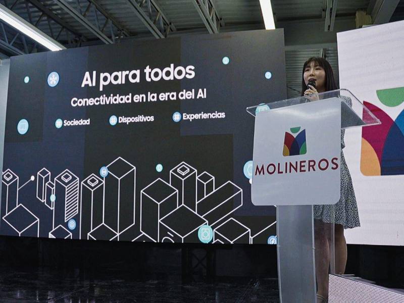 Sarah Kim, representante de Samsung Electronics.