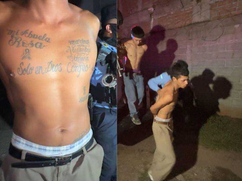 Cincosupuestos miembros de la pandilla 18 y sicarios fueron detenidos por agentes de la Dirección Policial Anti Maras y Pandillas Contra el Crimen Organizado (Dipampco) durante un operativo ejecutado en el municipio de Villa de San Antonio, departamento de Comayagua.