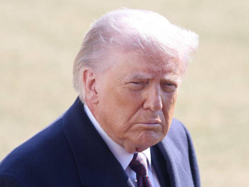 Fotografía de Donald Trump, presidente de Estados Unidos.