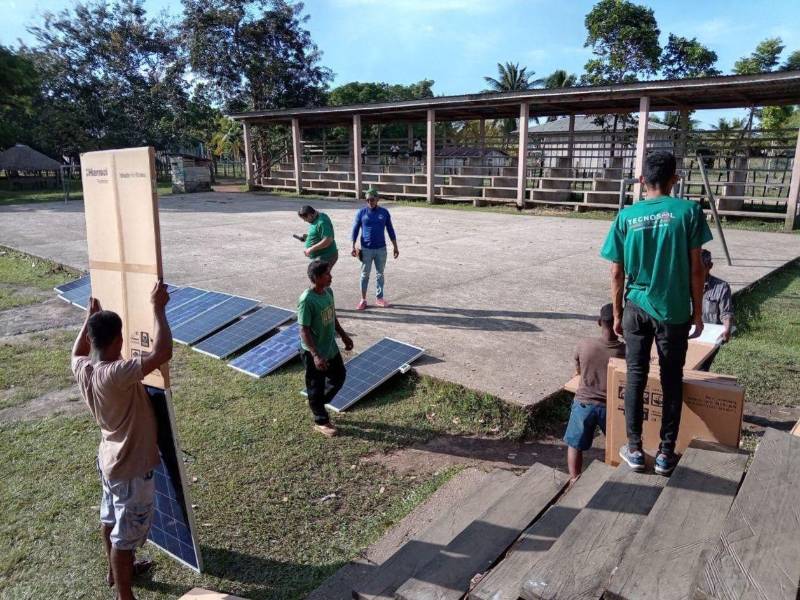 El proyecto Yu Raya inició con las primeras entregas de kits domiciliarios.