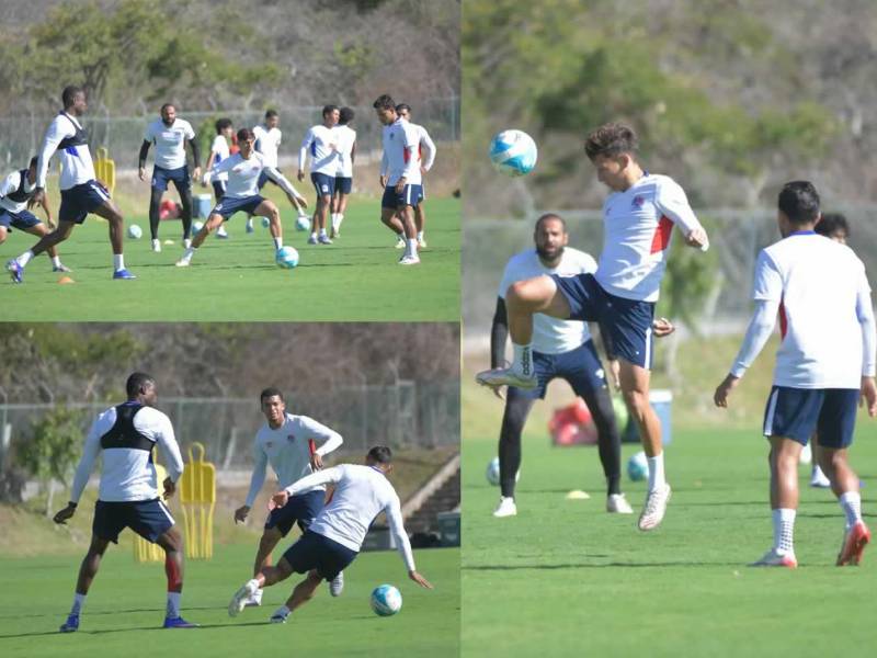 Olimpia se alista para afrontar el Clásico capitalino contra Motagua el domingo y Eduardo Espinel recibe la gran noticia de contar con tres altas importantes. Así fue el entrenamiento de este viernes.
