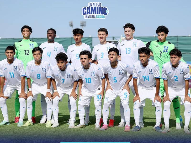 El primer partido del día lo perdió la Sub-15 de Honduras contra Guatemala.