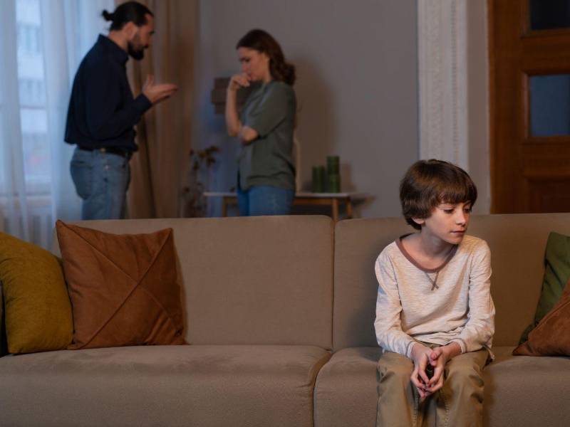 Los niños se ven muy afectados física y emocionalmente tras el divorcio, más si es en términos caóticos.