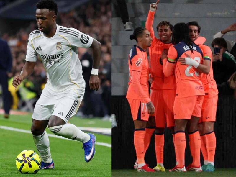 Real Madrid y Barcelona mantiene fuerte la pelea por el liderato de la Liga Española 2025-2026.