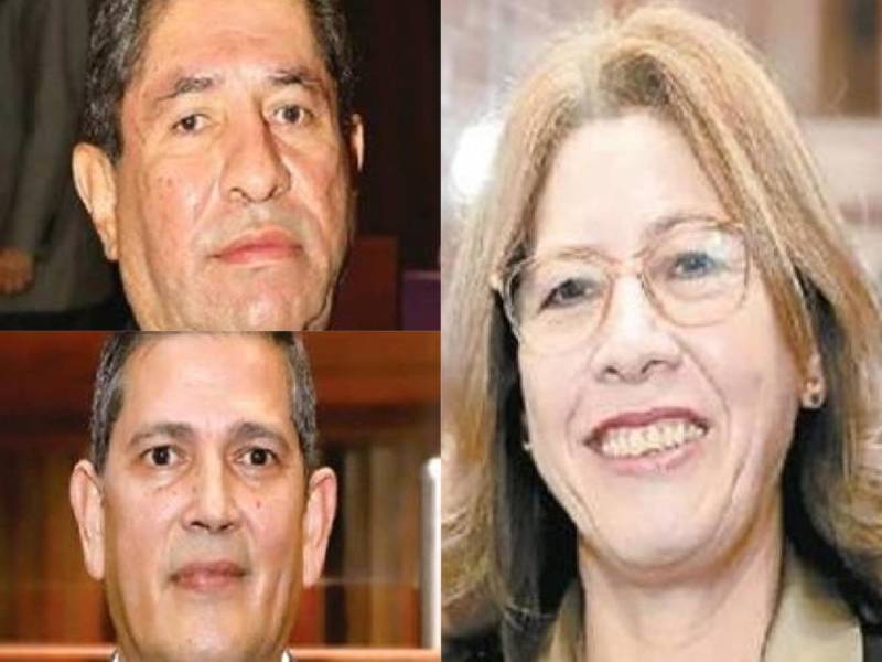 Milton Jiménez, Wagner Vallecillo y Odalis Nájera son los candidatos que respalda el Partido Liberal para integrar la Corte Suprema de Justicia.