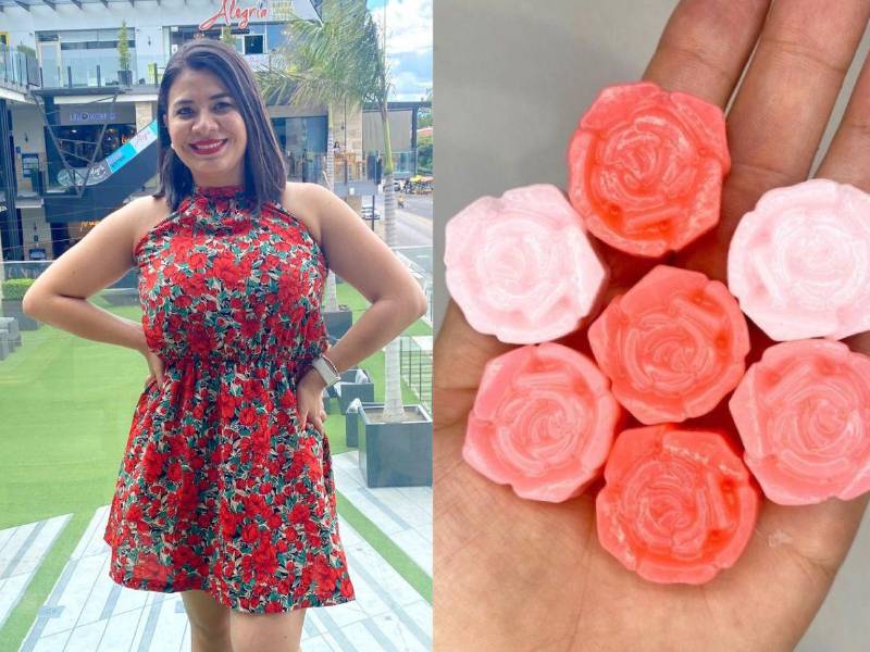 Emprendedora hondureña.