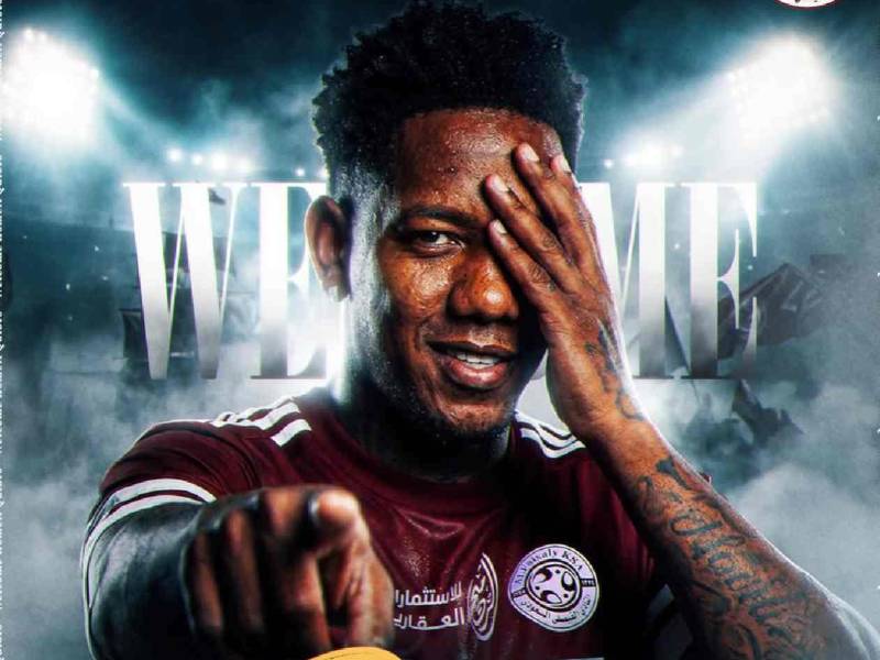 Romell Quioto fue anunciado como nuevo jugador del Al-Faisaly en Arabia Saudita.