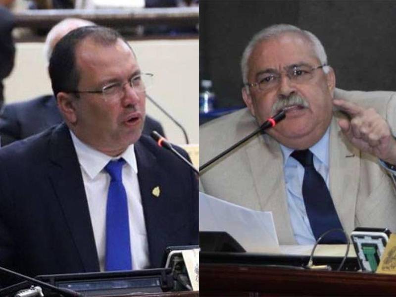 Reynaldo Ekónomo y Óscar Nájera fueron diputados por el ahora opositor Partido Nacional de Honduras.