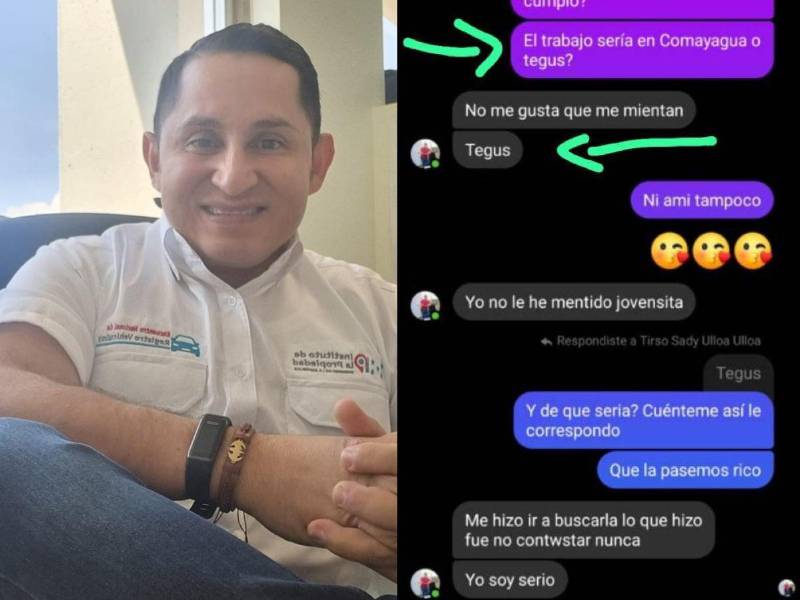 Envuelto en un escándalo está Tirso Sady Ulloa, quien hasta ayer fungió como secretario general del Instituto de la Propiedad (IP) de Honduras.