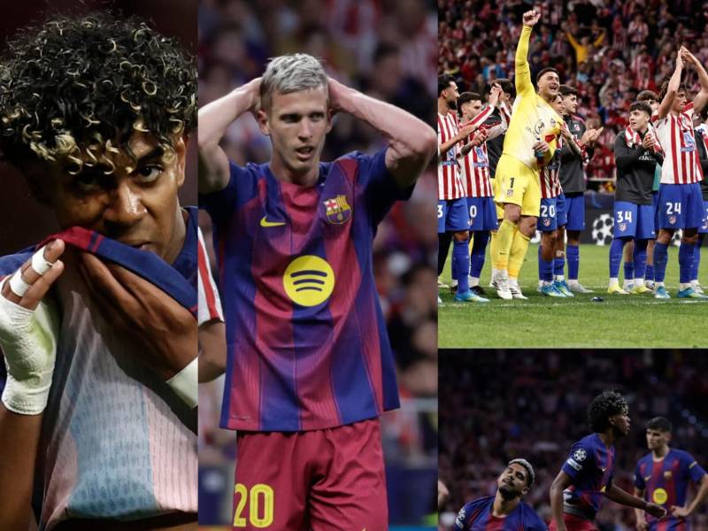 Las mejores imágenes que dejó la eliminación del Barcelona a manos del Atlético de Madrid por los cuartos de final de la Champions League.