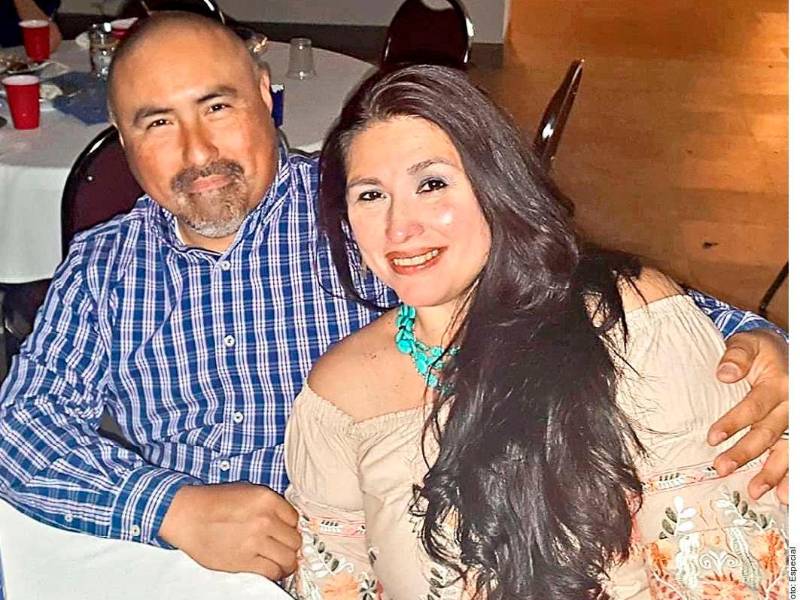 TRAGEDIA. La maestra Irina García perdió la vida en la masacre de la escuela primaria Robb, en Uvalde, Texas, EUA. Su esposo falleció días después de un ataque cardíaco.