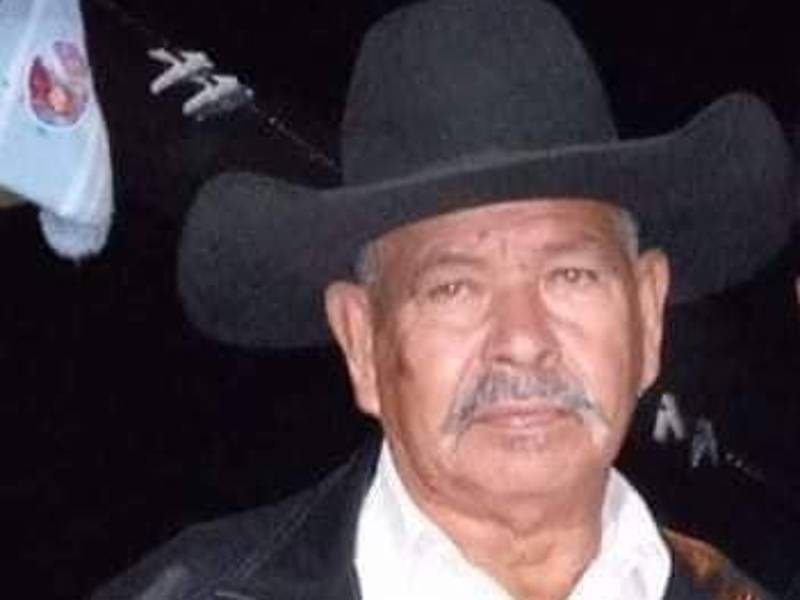 Fotografía en vida Santos Mendoza, asesinado por su hijastro en Patuca, Olancho (Honduras).