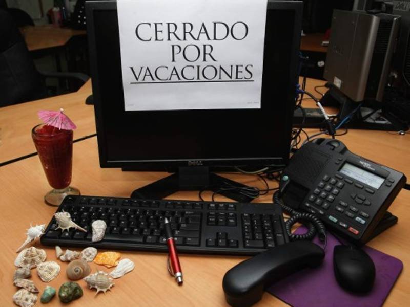 Las vacaciones son necesarias para todo trabajador.