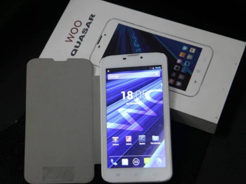 La phablet Woo SP6020 Quasar.