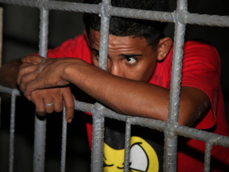 El detenido Erick Márquez Martínez.