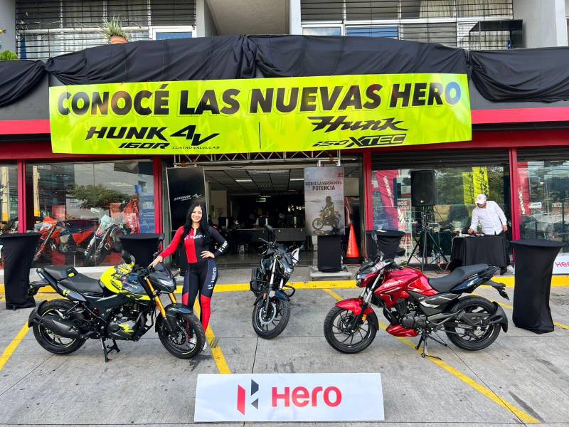Los nuevos modelos Hero están disponibles en las 42 tiendas de Movesa a nivel nacional y su red de distribuidores en todo el país.