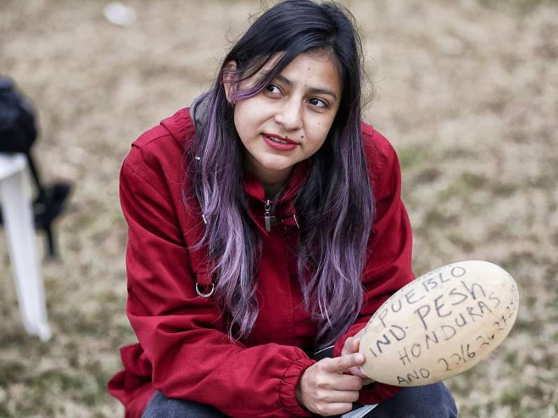 Laura Zúñiga, hija de la ambientalista Berta Cáceres.