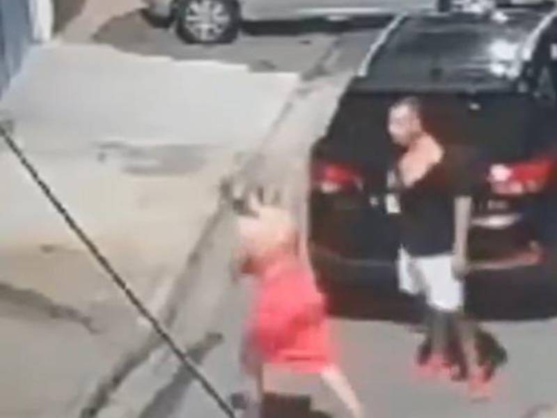 Video: Militar golpea a su esposa y le dispara tres veces