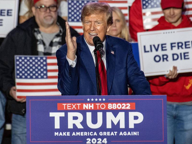 Trump busca volver a la presidencia de Estados Unidos.